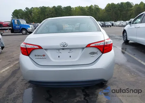 2016 Toyota Corolla Le из США, поврежденный, VIN 2T1BURHE4GC680793